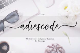 Adiescode Script Font for Elegant Branding