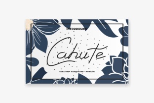 Cahute: The Elegant Signature Font for Branding