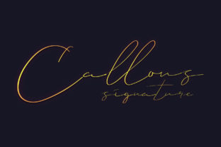 Callous Typeface for Elegant Branding