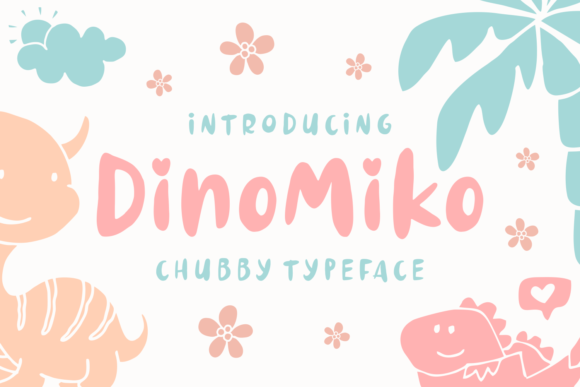 Dinomiko: The Playful Script Font for Crafters