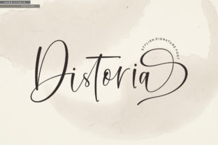 Distoria Script: The Chic Typeface for Modern Branding