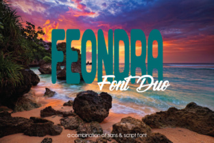 Feondra Duo: The Perfect Typeface for Modern Campaigns