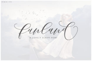 Funland Script Font for Elegant Craft Designs