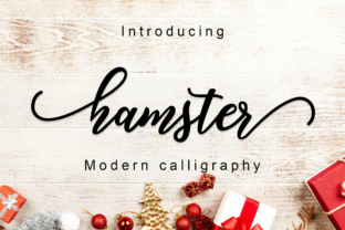 Hamster Script Font for Crafters and Sellers