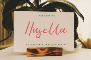 Hasella Script: A Handwritten Typeface for Makers