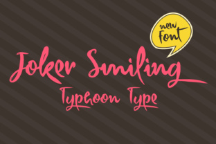 Joker Smiling Typeface for Creative Branding