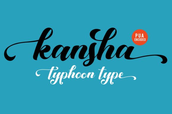 Kansha: Elegant Script Handwritten Fonts for Editorial Design