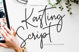 Kasting Script: The Handwritten Typeface for Modern Campaigns