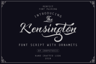 Kenshington: A Retro Handwritten Typeface for Editorial Design