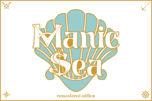 ManicSea: The Nautical Script Font for Crafters