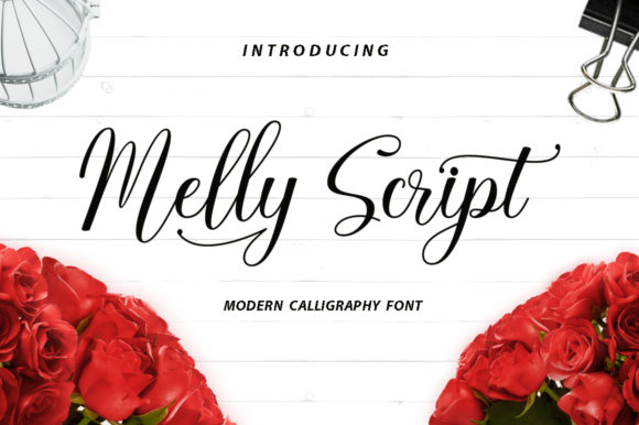 Melly Script Typeface for Modern Branding
