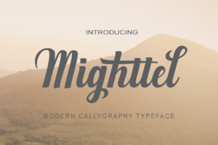 Mighttel Handwritten Font for Authentic Branding
