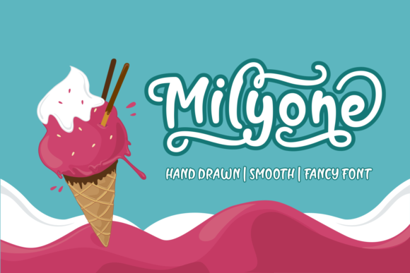 Milyone: A Beautiful Hand Drawn Typeface for Branding