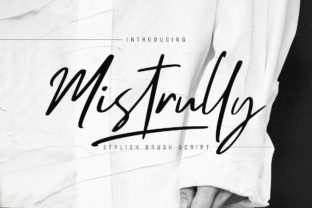Mistrully Script: The Perfect Handwritten Font for Makers