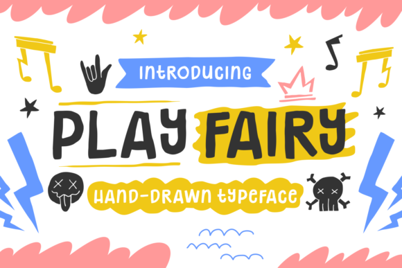 Play Fairy Typeface for Playful Branding