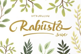 Rabusto Script Typeface for Digital Branding