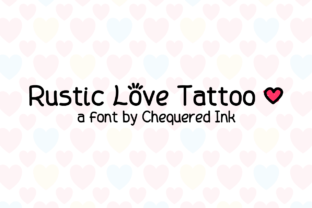Rustic Love Tattoo Typeface for Authentic Branding