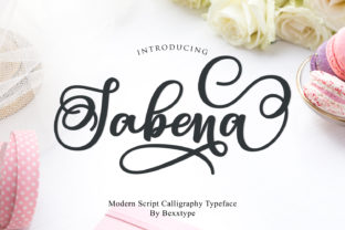Sabena Script Typeface for Digital Design