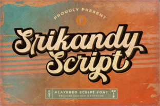 Srikandy Script Typeface for Bold Web Design