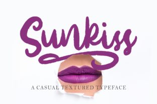 Sunkiss Script: The Perfect Brush Font for Crafters
