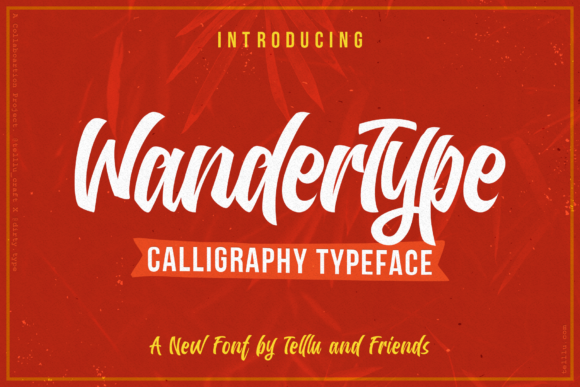 WanderType: The Handcrafted Typeface for Bold Branding