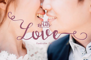 With Love: A Script Handwritten Font for Makers